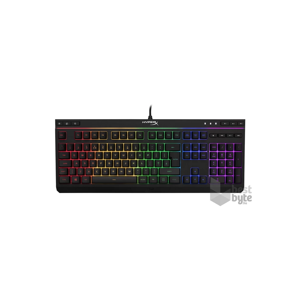 Kingston HyperX Alloy Core UK RGB világító gamer billentyűzet