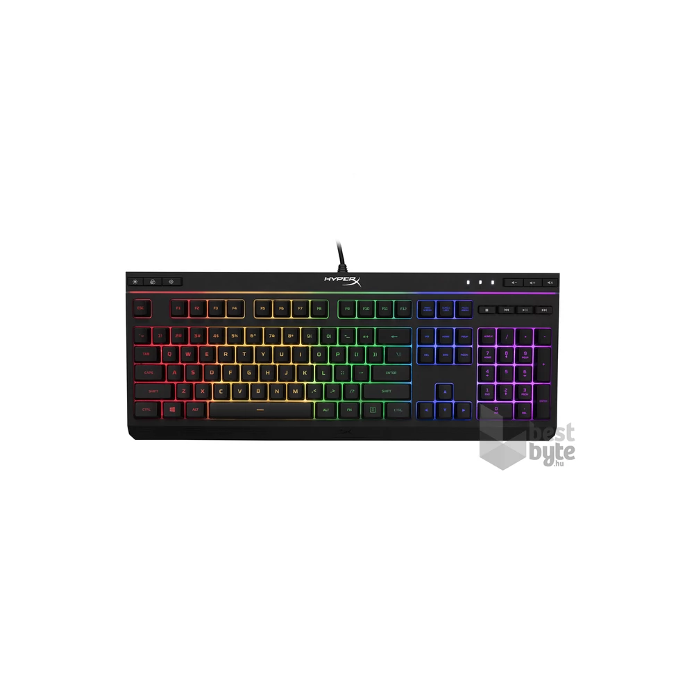 Kingston HyperX Alloy Core US RGB világító gamer billentyűzet