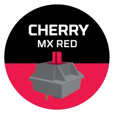 Kingston HyperX Alloy Elite (Cherry MX piros) US RGB világító mechanikus gamer billentyűzet