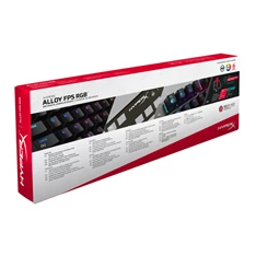 Kingston HyperX Alloy FPS (Kailh Silver Speed) UK RGB világító mechanikus gamer billentyűzet