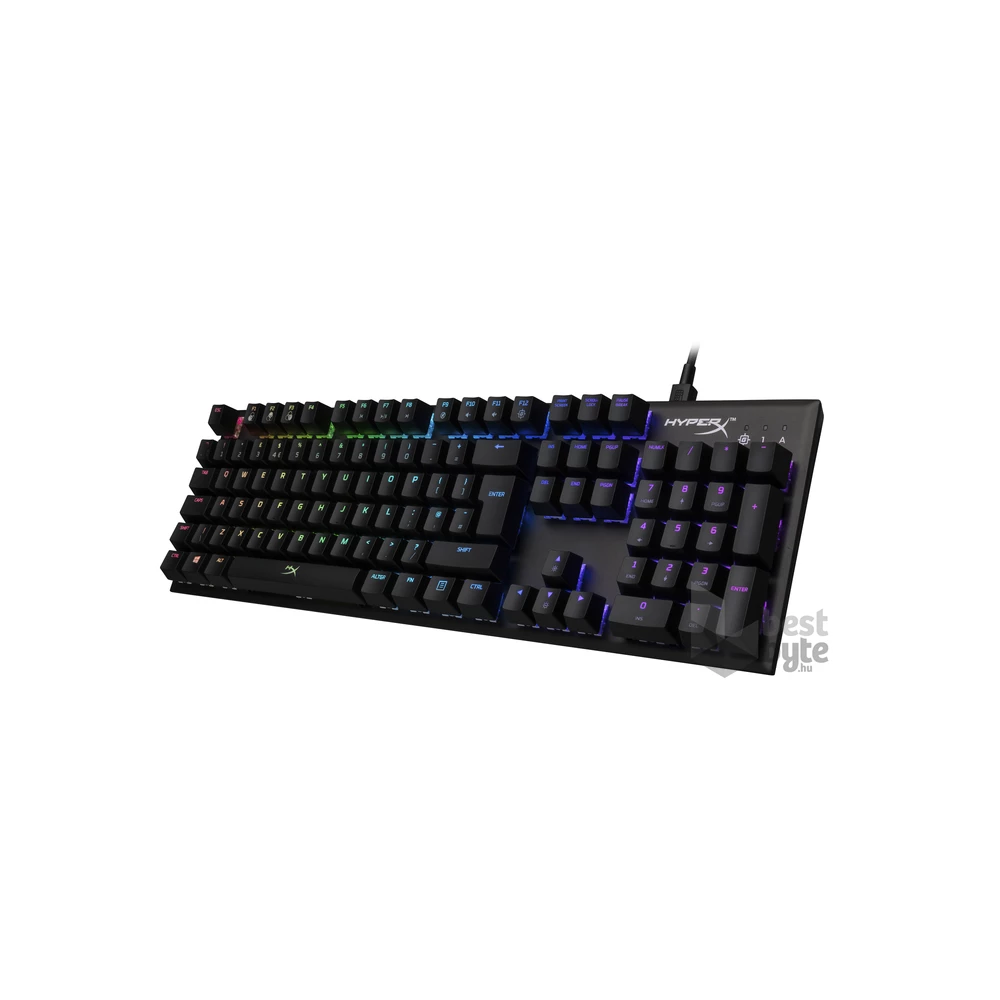 Kingston HyperX Alloy FPS (Kailh Silver Speed) UK RGB világító mechanikus gamer billentyűzet