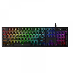 Kingston HyperX Alloy Origins (HyperX red) US világító mechanikus gamer billentyűzet