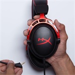 Kingston HyperX Cloud Alpha 3,5 Jack fekete-vörös gamer headset