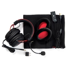 Kingston HyperX Cloud II 3,5 Jack/USB fekete-vörös gamer headset