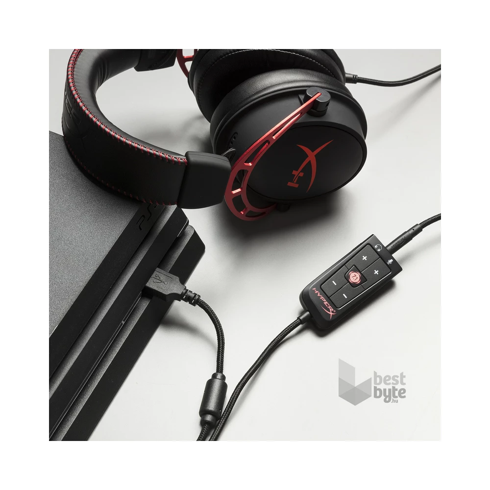 Kingston HyperX Cloud Virtuális 7.1 Surround USB külső hangkártya