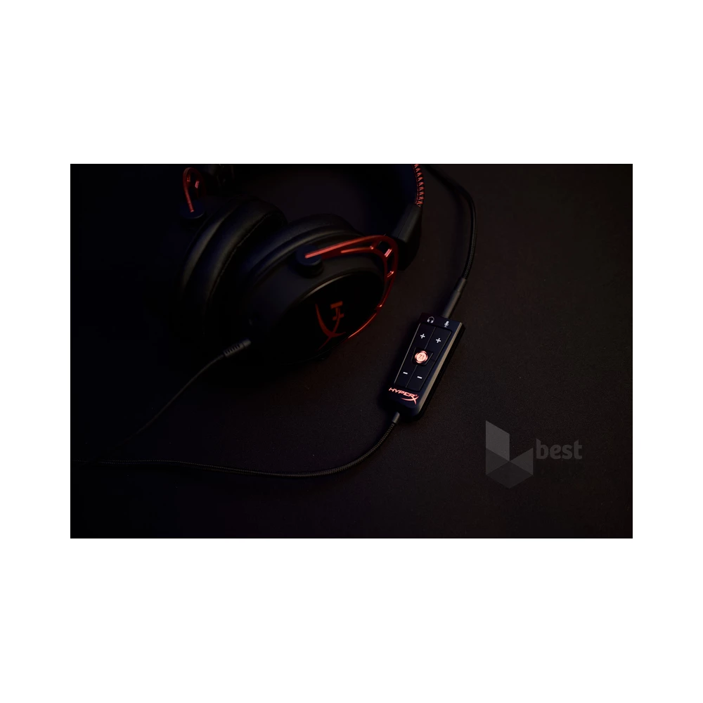 Kingston HyperX Cloud Virtuális 7.1 Surround USB külső hangkártya