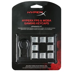 Kingston HyperX FPS és Moba ezüst gamer billentyű szett