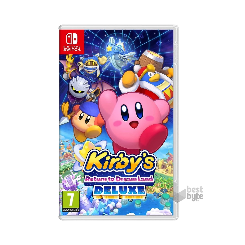 Kirby`s Return to Dream Land Deluxe Nintendo Switch játékszoftver