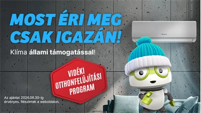 Klíma állami támogatással! Klíma állami támogatással!