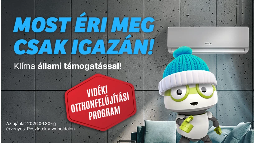 Klíma állami támogatással!