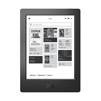 Kobo Aura H2O 2nd Edition fekete E-book olvasó