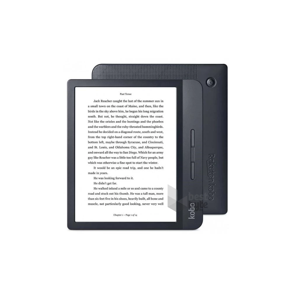 Kobo Libra H2O 7" fekete vízálló E-book olvasó