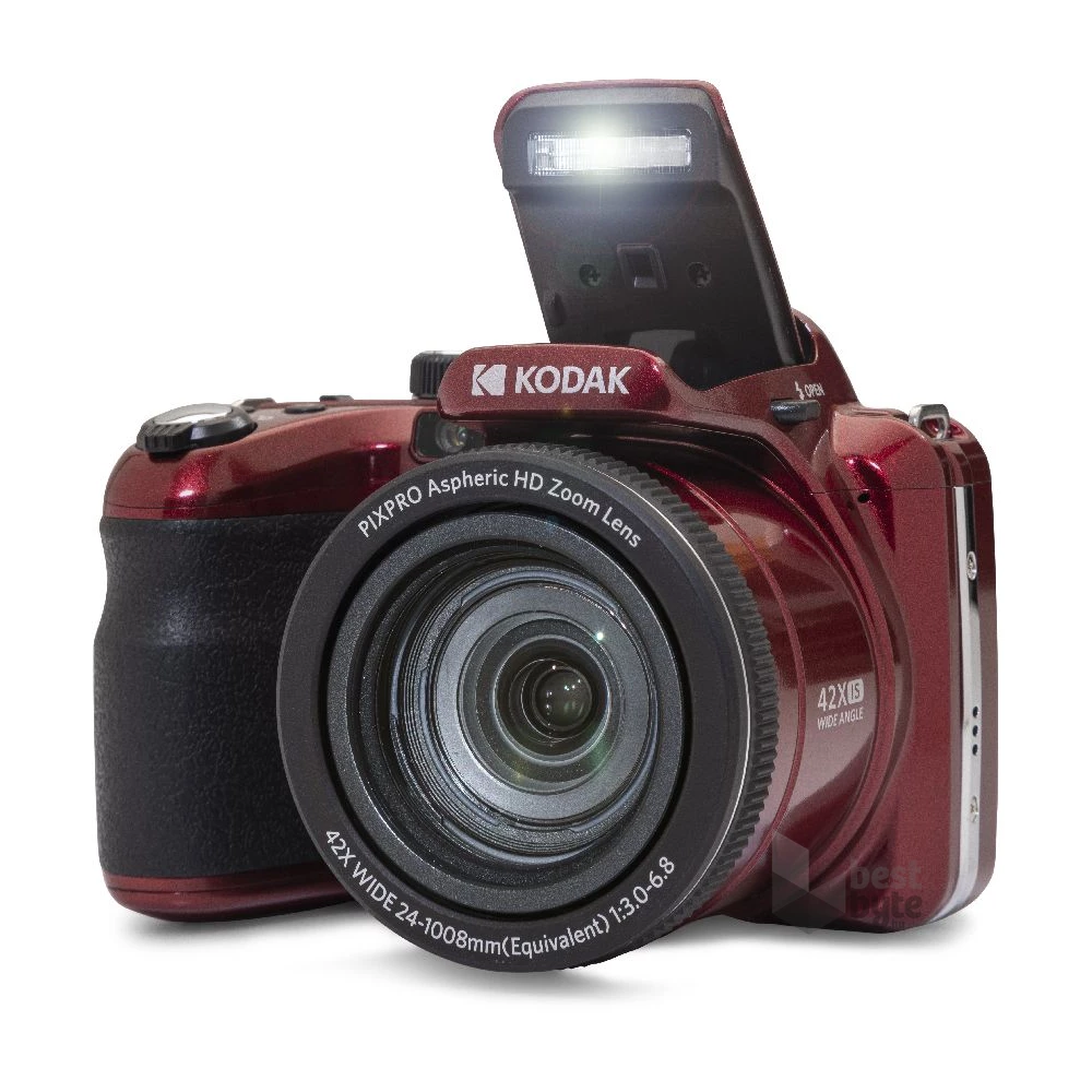 Kodak Pixpro AZ425 digitális piros fényképezőgép