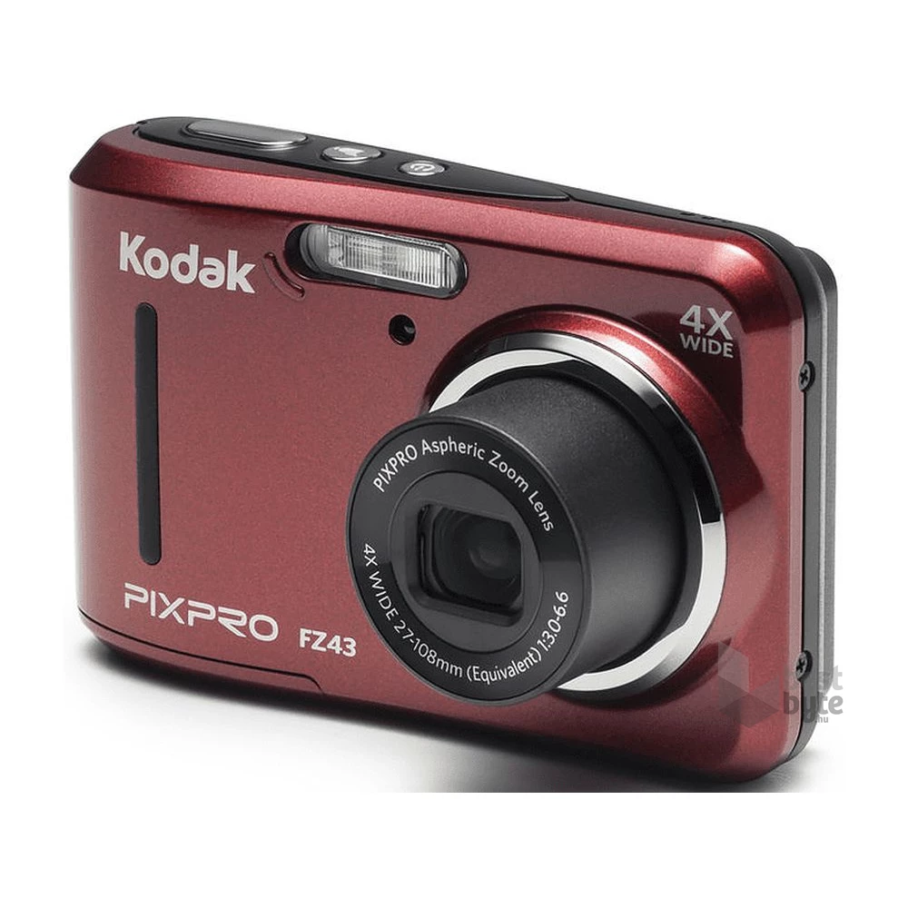 Kodak Pixpro FZ43 vörös digitális fényképezőgép