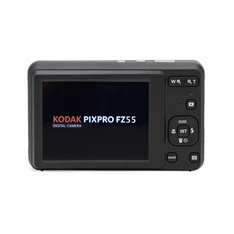 Kodak Pixpro FZ55 nagy teljesítményű kompakt fekete digitális fényképezőgép