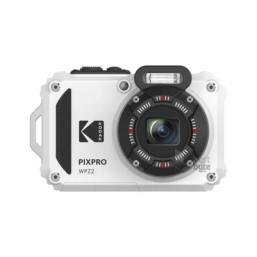 Kodak Pixpro WPZ2 vízálló/porálló/ütésálló fehér digitális fényképezőgép