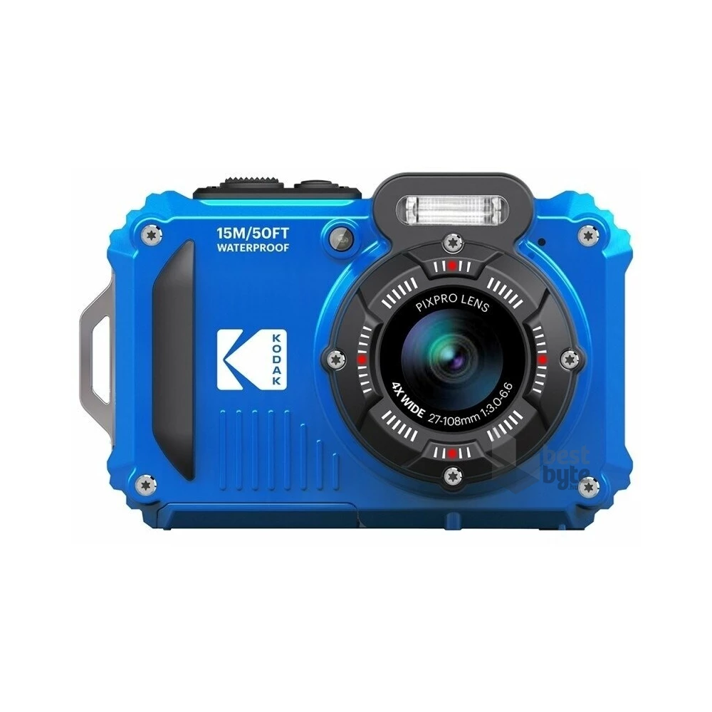 Kodak Pixpro WPZ2 vízálló/porálló/ütésálló kék digitális fényképezőgép