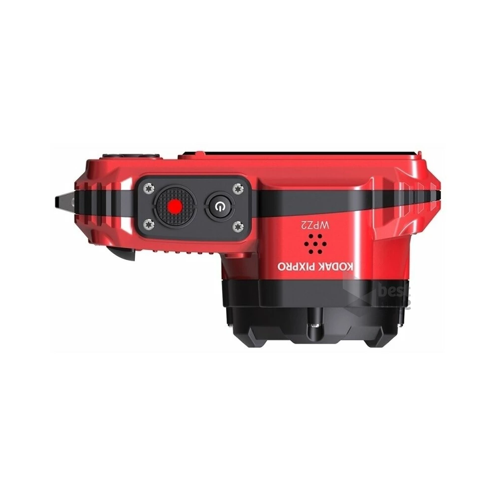 Kodak Pixpro WPZ2 vízálló/porálló/ütésálló piros digitális fényképezőgép