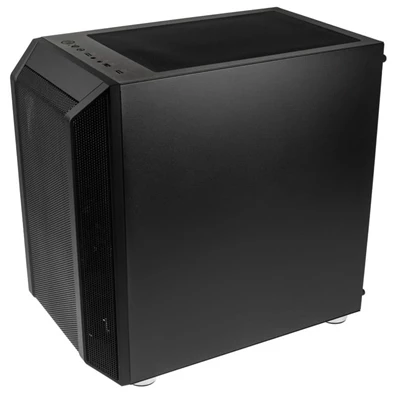 Kolink Citadel Mesh RGB mATX edzett üveg fekete ház