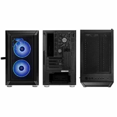 Kolink Citadel Mesh RGB mATX edzett üveg fekete ház