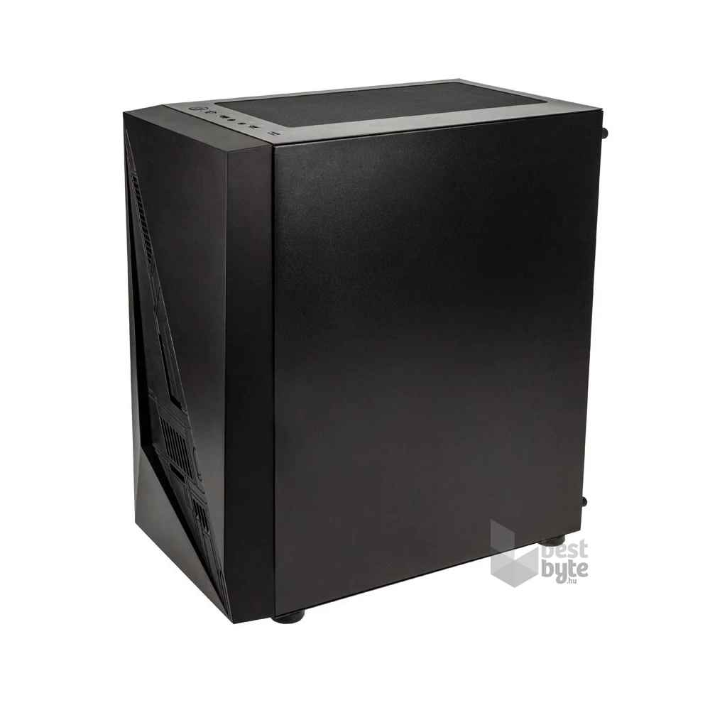 Kolink Inspire K2 PLUS ARGB mATX edzett üveg fekete ház