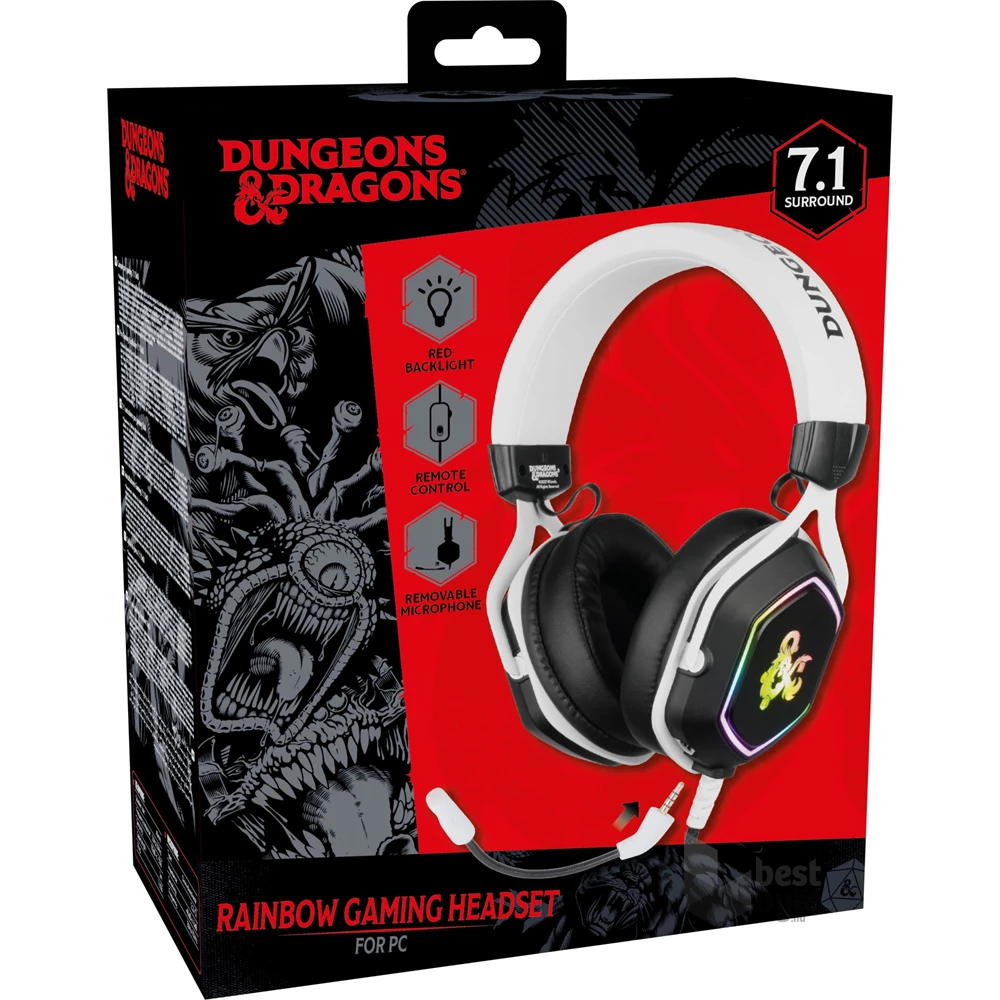 Konix Dungeons & Dragons Rainbow gamer headset