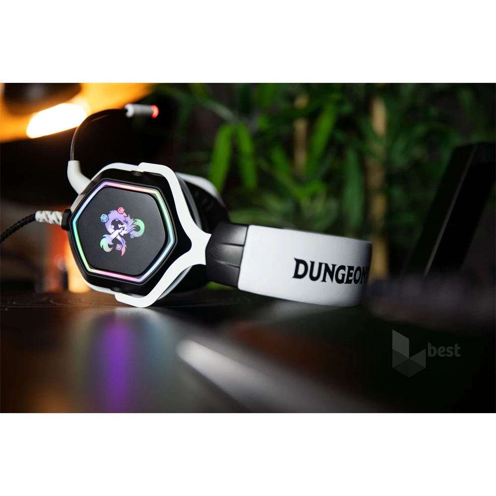 Konix Dungeons & Dragons Rainbow gamer headset