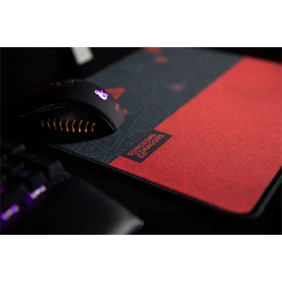 Konix Dungeons & Dragons piros-fekete egérpad