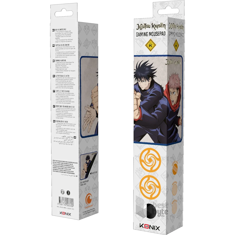Konix Jujutsu Kaisen "világos" M egérpad