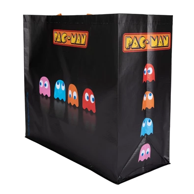 Konix Pac-Man fekete bevásárló táska