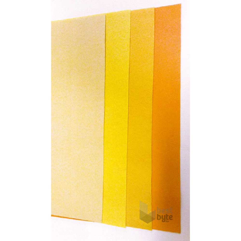 Kreatív A4 1 mm neon narancssárga textil filc anyag