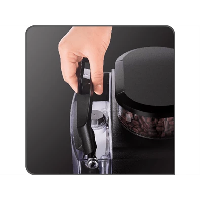 Krups EA816570 Essential tejtartóval piros automata espresszo kávéfőző