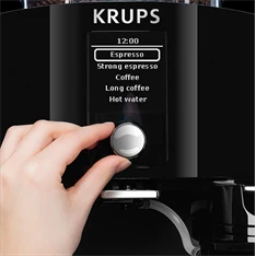 Krups EA829810 Latt`Espresso tejtartállyal fekete automata kávéfőző