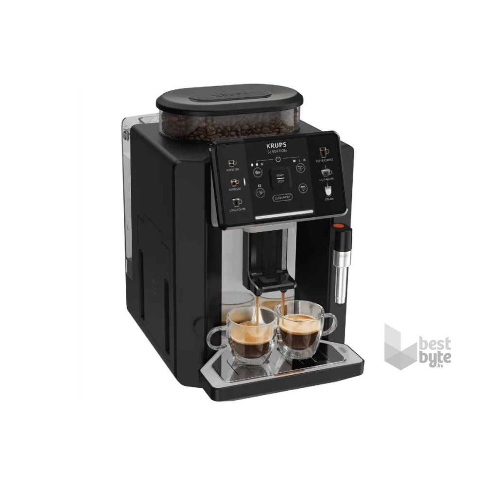 Krups EA910A10 fekete automata kávéfőző