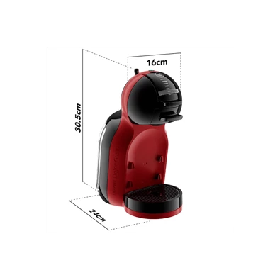 Krups KP123H10A Mini Me Nescafé Dolce Gusto piros kapszulás kávéfőző