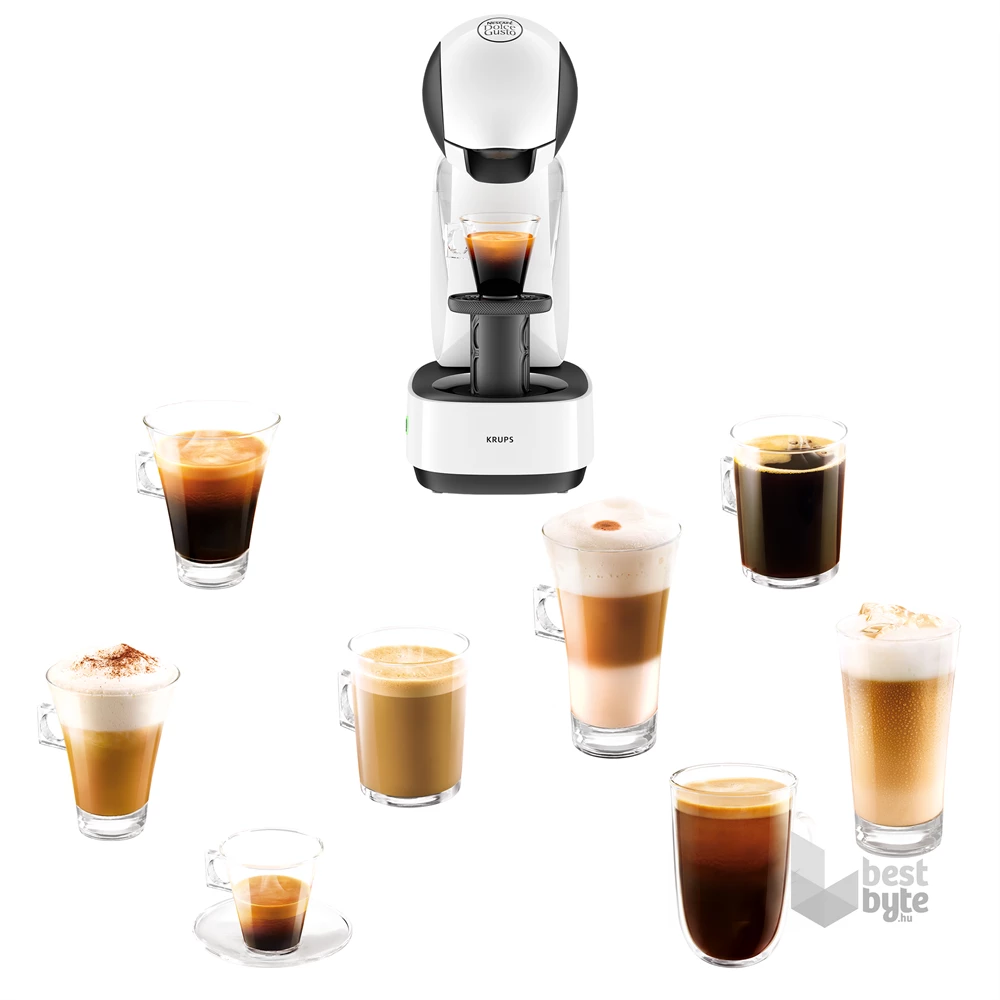 Krups KP170131 Infinissima Dolce Gusto fehér kapszulás kávéfőző