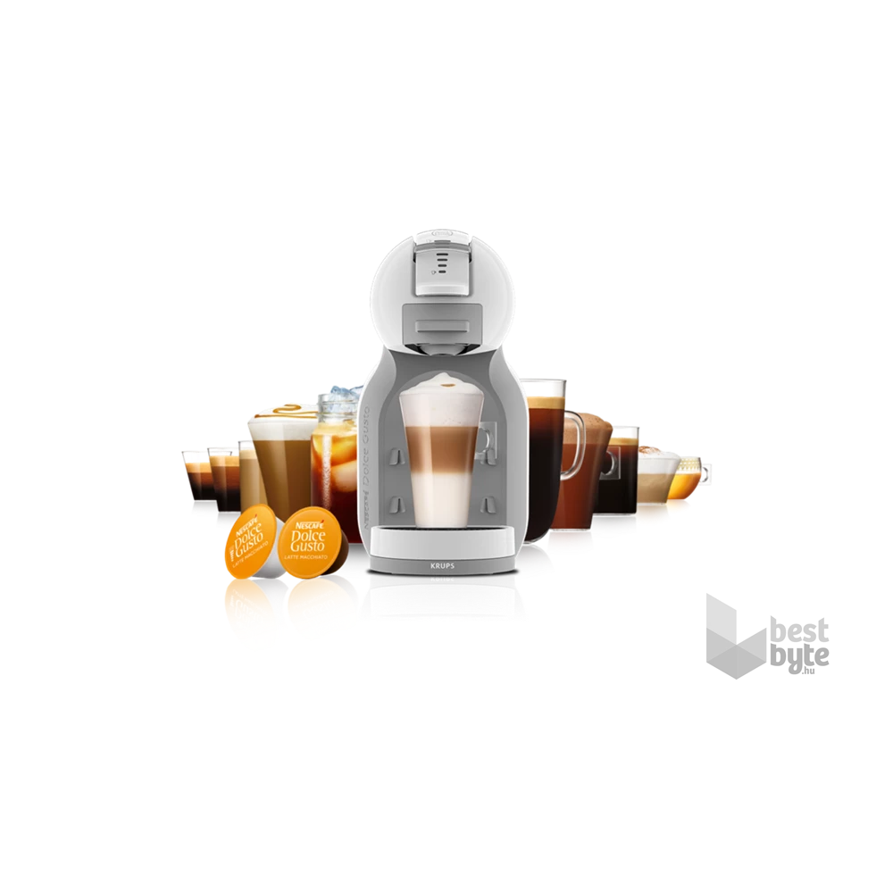Krups KP 1201CS Nescafé Dolce Gusto Mini Me szürke kapszulás kávéfőző