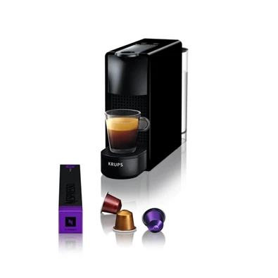 Krups XN110810 Nespresso Essenza Mini fekete kapszulás kávéfőző