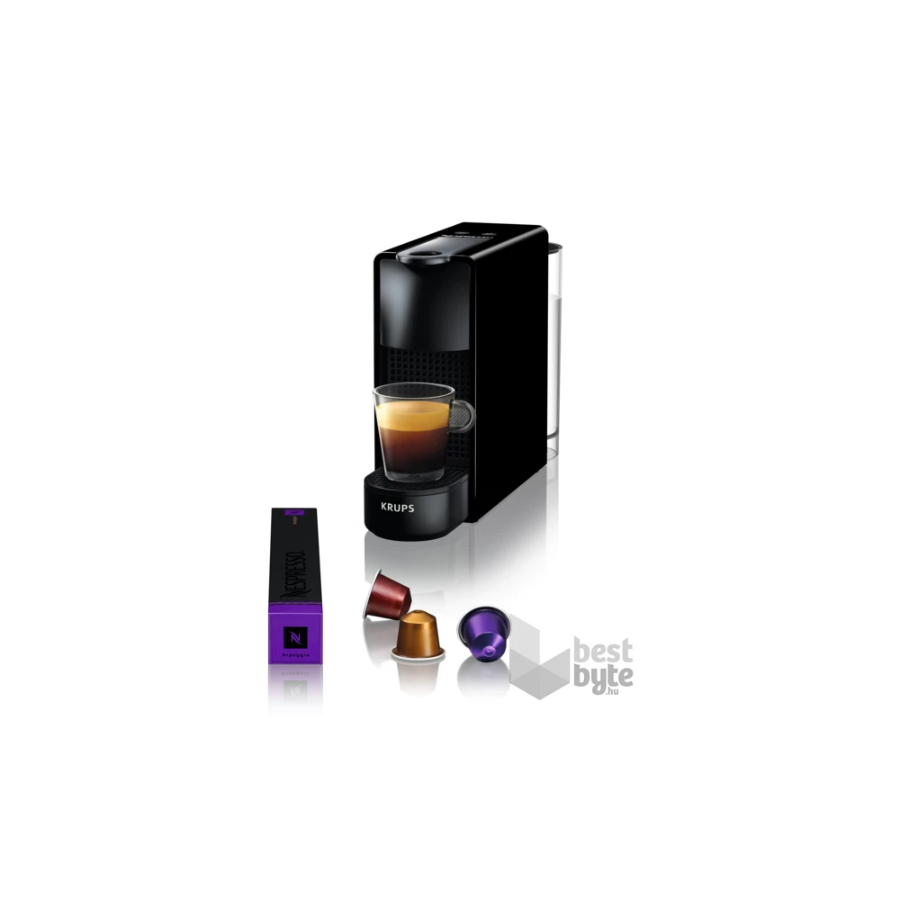 Krups XN110810 Nespresso Essenza Mini fekete kapszulás kávéfőző