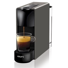 Krups XN110B10 Nespresso Essenza Mini szürke kapszulás kávéfőző