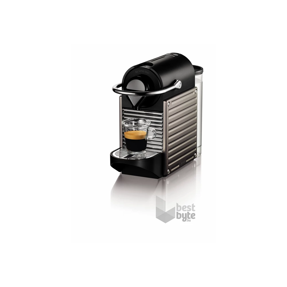 Krups XN304T10 Nespresso Pixie Electric titán kapszulás kávéfőző