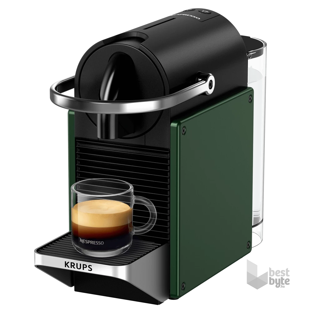 Krups XN306310 Nespresso Pixie zöld kapszulás kávéfőző