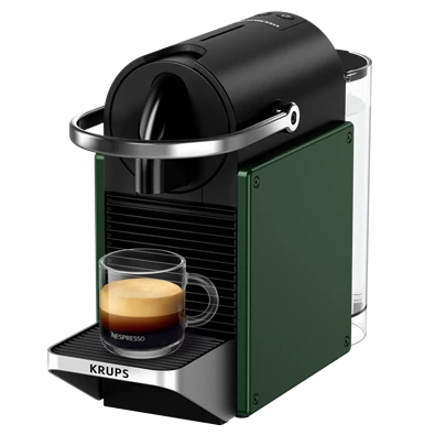 Krups XN306310 Nespresso Pixie zöld kapszulás kávéfőző
