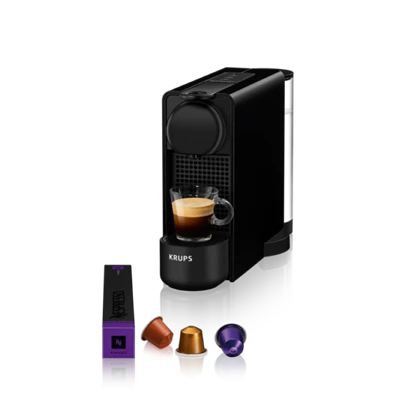 Krups XN510810 Nespresso Essenza Plus fekete kapszulás kávéfőző