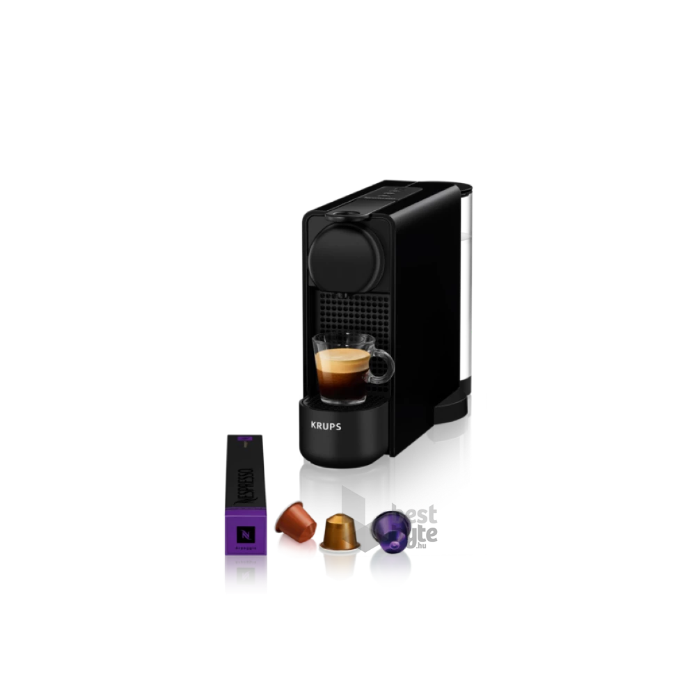 Krups XN510810 Nespresso Essenza Plus fekete kapszulás kávéfőző