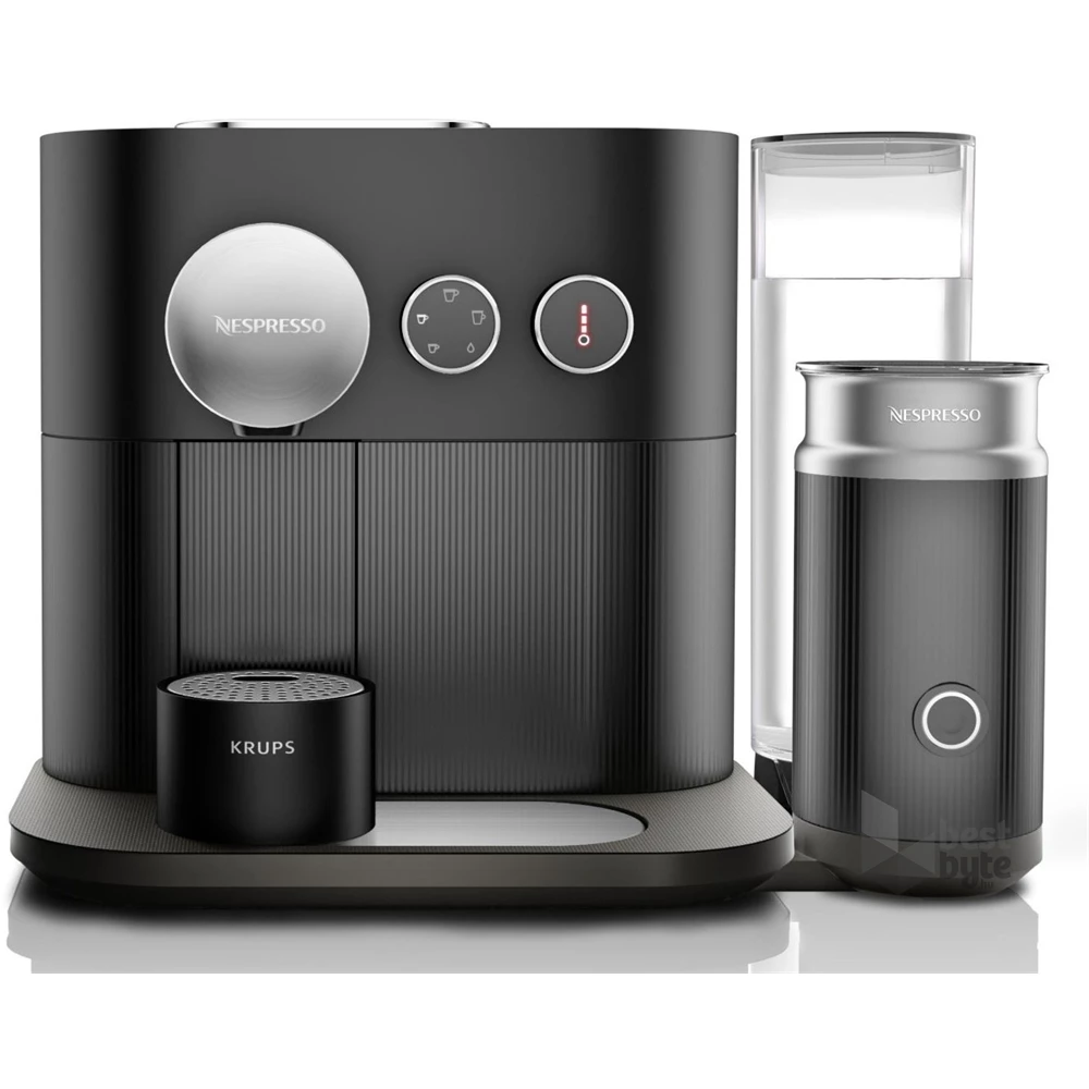 Krups XN601810 Nespresso Expert & Milk fekete kapszulás kávéfőző