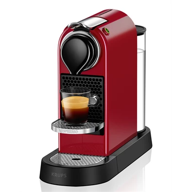 Krups XN7405CP Nespresso Citiz cseresznyepiros kapszulás kávéfőző