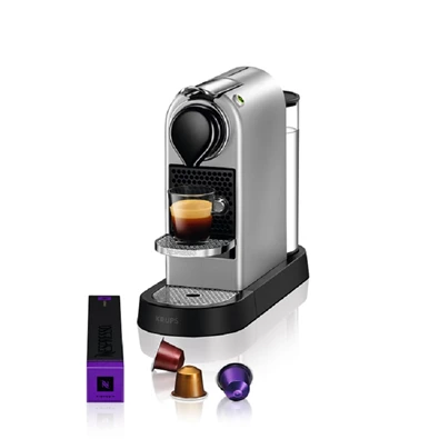 Krups XN741B10 Nespresso Citiz ezüst kapszulás kávéfőző