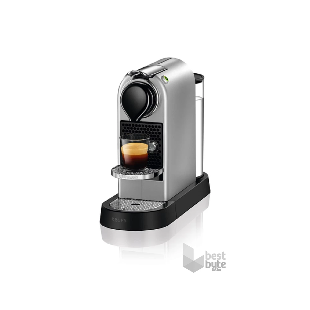 Krups XN741B10 Nespresso Citiz ezüst kapszulás kávéfőző