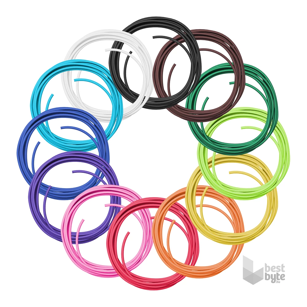 LAMAX ArtKid1 3D Filament Set 12 db nyomtató szál